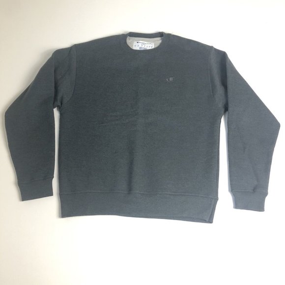 Vintage‎ Champion Men's Classic Solid Gray Pullover Sweater Size Medium C52 - Picture 1 of 4